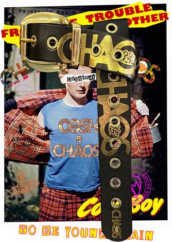 CHAOS Black & Gold Belt