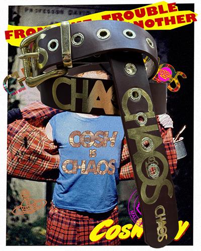 CHAOS Brown & Gold Belt