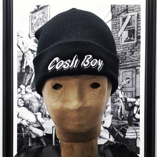 CoshBoy beanie hat Black logo