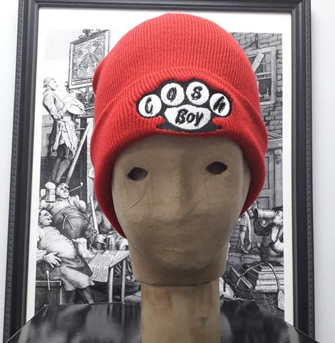 CoshBoy beanie hat Red/Black KnuckleDuster