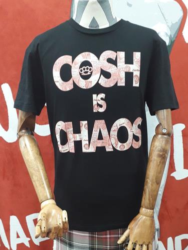 COSH IS CHAOS unisex shirt Black